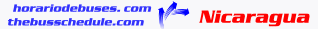 horario de bus Nicargua
